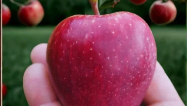 Royal Delicious apples freshly harvested from Himachal orchard